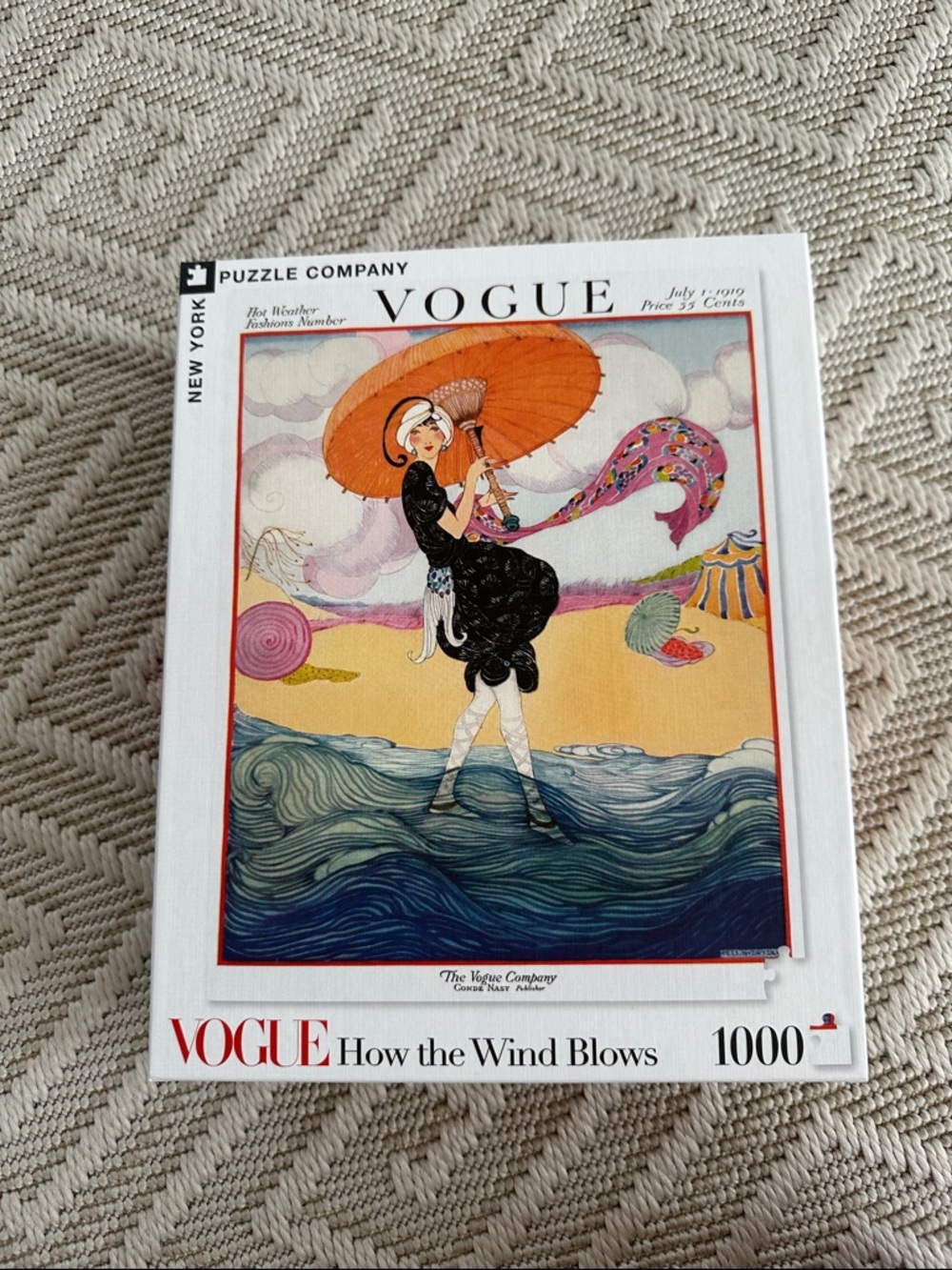 New York Puzzle Company- Vogue How The Wind Blows  1000 Piece Puzzle